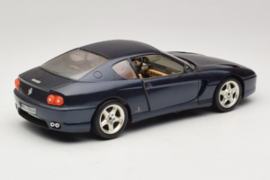 Ferrari 456 GT Blauw Bburago 1:18 3036-B1 Metaal — afbeelding 3 van 8