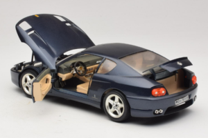 Ferrari 456 GT Blauw Bburago 1:18 3036-B1 Metaal — afbeelding 5 van 8