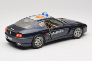 Ferrari 456 GT Carabinieri Zwart Bburago 1:18 3036-B3 Metaal — afbeelding 3 van 8