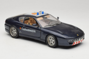 Ferrari 456 GT Carabinieri Zwart Bburago 1:18 3036-B3 Metaal — afbeelding 6 van 8