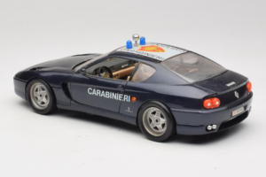 Ferrari 456 GT Carabinieri Zwart Bburago 1:18 3036-B3 Metaal — afbeelding 7 van 8