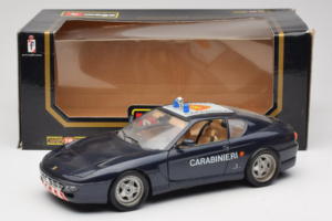 Ferrari 456 GT Carabinieri Zwart Bburago 1:18 3036-B3 Metaal — afbeelding 8 van 8