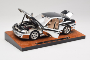 Ferrari 456 GT Chrome Silver Bburago 1:18 3746-R1 Metaal — afbeelding 2 van 8