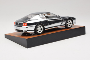 Ferrari 456 GT Chrome Silver Bburago 1:18 3746-R1 Metaal — afbeelding 4 van 8