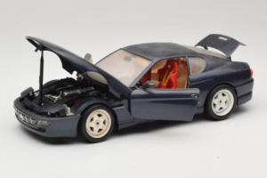 Ferrari 456 GT Dark Blue Metallic Bburago 1:18 3036-B2 Metaal — afbeelding 2 van 8