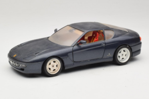 Ferrari 456 GT Dark Blue Metallic Bburago 1:18 3036-B2 Metaal