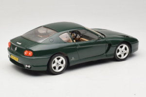 Ferrari 456 GT Donkergroen Bburago 1:18 3046-GR1 Metaal — afbeelding 3 van 8