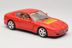 Ferrari 456 GT Ferrari Model Club Rood Bburago 1:18 3036-P1 Metaal — afbeelding 6 van 8