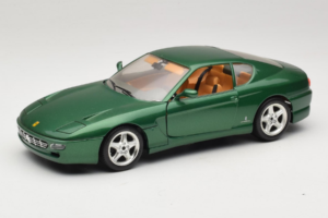 Ferrari 456 GT Groen Metallic Bburago 1:18 3036-GR1 Metaal
