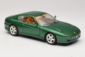 Ferrari 456 GT Groen Metallic Bburago 1:18 3036-GR1 Metaal — afbeelding 6 van 8