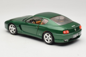 Ferrari 456 GT Groen Metallic Bburago 1:18 3036-GR1 Metaal — afbeelding 7 van 8