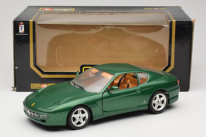 Ferrari 456 GT Groen Metallic Bburago 1:18 3036-GR1 Metaal — afbeelding 8 van 8