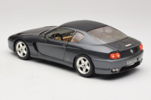Ferrari 456 GT Grijs Metallic Bburago 1:18 3036-G1 Metaal — afbeelding 7 van 8