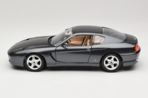 Ferrari 456 GT Grijs Metallic Speciale Lak Bburago 1:18 3036 D Metaal — afbeelding 4 van 8