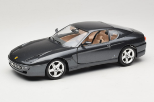 Ferrari 456 GT Grijs Metallic Speciale Lak Bburago 1:18 3036 D Metaal