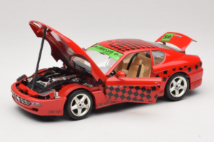 Ferrari 456 GT Interconti Car HiFi Rood Bburago 1:18 3036-D Metaal — afbeelding 2 van 8