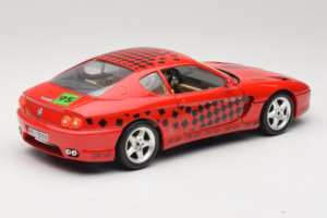 Ferrari 456 GT Interconti Car HiFi Rood Bburago 1:18 3036-D Metaal — afbeelding 3 van 8