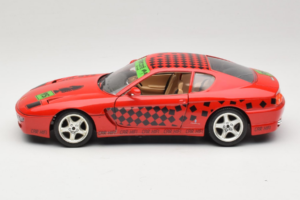 Ferrari 456 GT Interconti Car HiFi Rood Bburago 1:18 3036-D Metaal — afbeelding 4 van 8