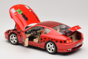 Ferrari 456 GT Interconti Car HiFi Rood Bburago 1:18 3036-D Metaal — afbeelding 5 van 8