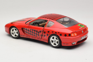 Ferrari 456 GT Interconti Car HiFi Rood Bburago 1:18 3036-D Metaal — afbeelding 7 van 8
