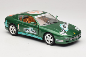 Ferrari 456 GT Profex #1 Groen 1992 Bburago 1:18 3336-GR1 Metaal — afbeelding 6 van 8