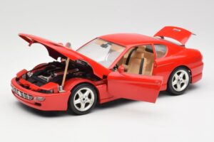 Ferrari 456 GT Rood Bburago 1:18 3036-M1 Metaal — afbeelding 2 van 8