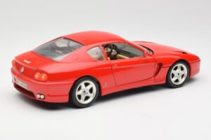 Ferrari 456 GT Rood Bburago 1:18 3036-M1 Metaal — afbeelding 3 van 8