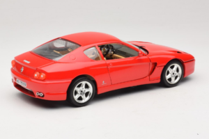 Ferrari 456 GT Rood Bburago 1:18 3046-R1 Metaal — afbeelding 3 van 8