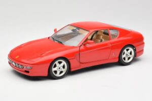 Ferrari 456 GT Rood Bburago 1:18 3036-M1 Metaal