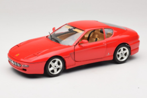 Ferrari 456 GT Rood Bburago 1:18 3046-R1 Metaal