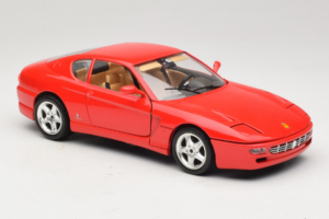 Ferrari 456 GT Rood Bburago 1:18 3046-R1 Metaal — afbeelding 6 van 8