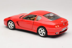Ferrari 456 GT Rood Bburago 1:18 3046-R1 Metaal — afbeelding 7 van 8