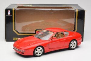 Ferrari 456 GT Rood Bburago 1:18 3036-M1 Metaal — afbeelding 8 van 8