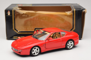 Ferrari 456 GT Rood Bburago 1:18 3046-R1 Metaal — afbeelding 8 van 8