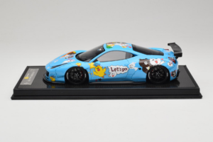 Ferrari 458 LB Works Fun Blue BBA 1:18 REMC027 Hars