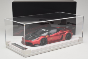 Ferrari 458 Liberty Walk LB-Silhouette WORKS GT Candy Rood IVY 1:18 REMC003 Hars — afbeelding 6 van 6