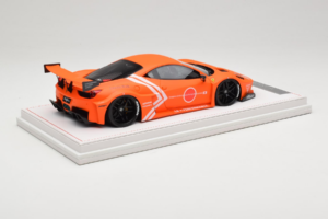 Ferrari 458 Liberty Walk LB-Silhouette WORKS GT Oranje IVY 1:18 REMC002 Hars — afbeelding 3 van 6
