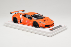 Ferrari 458 Liberty Walk LB-Silhouette WORKS GT Oranje IVY 1:18 REMC002 Hars — afbeelding 4 van 6