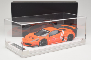 Ferrari 458 Liberty Walk LB-Silhouette WORKS GT Oranje IVY 1:18 REMC002 Hars — afbeelding 6 van 6