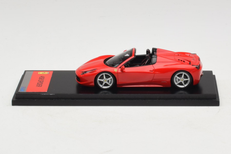Ferrari 458 Spider Rood Fujimi 1:43 FJM124320 Metaal