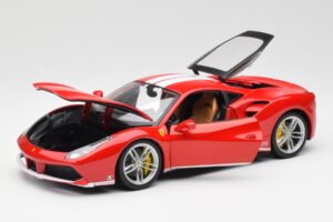 Ferrari 488 GTB Rood Bburago 1:18 18-76102 Metaal — afbeelding 2 van 8