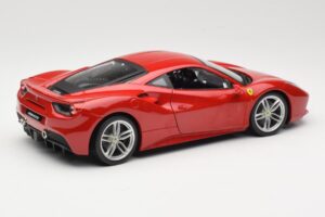 Ferrari 488 GTB Rood Bburago 1:18 18-16008 Metaal — afbeelding 3 van 8
