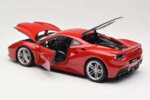 Ferrari 488 GTB Rood Bburago 1:18 18-16008 Metaal — afbeelding 5 van 8