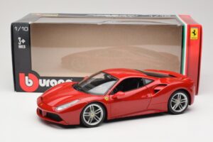 Ferrari 488 GTB Rood Bburago 1:18 18-16008 Metaal — afbeelding 8 van 8