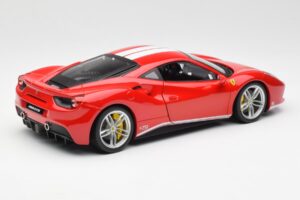 Ferrari 488 GTB Rood Bburago 1:18 18-76102 Metaal — afbeelding 3 van 8