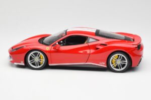 Ferrari 488 GTB Rood Bburago 1:18 18-76102 Metaal — afbeelding 4 van 8