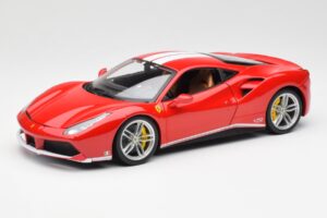 Ferrari 488 GTB Rood Bburago 1:18 18-76102 Metaal