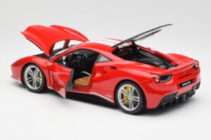 Ferrari 488 GTB Rood Bburago 1:18 18-76102 Metaal — afbeelding 5 van 8