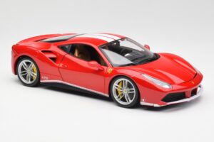Ferrari 488 GTB Rood Bburago 1:18 18-76102 Metaal — afbeelding 6 van 8