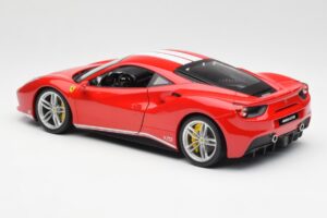 Ferrari 488 GTB Rood Bburago 1:18 18-76102 Metaal — afbeelding 7 van 8